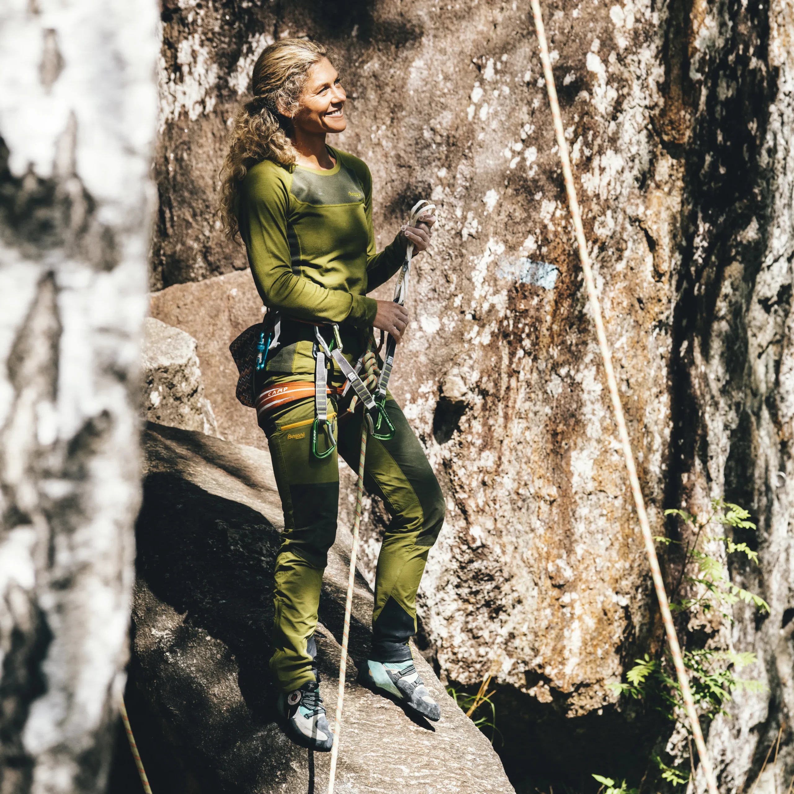 Cecilie Mountain Softshell Pants - Bergans