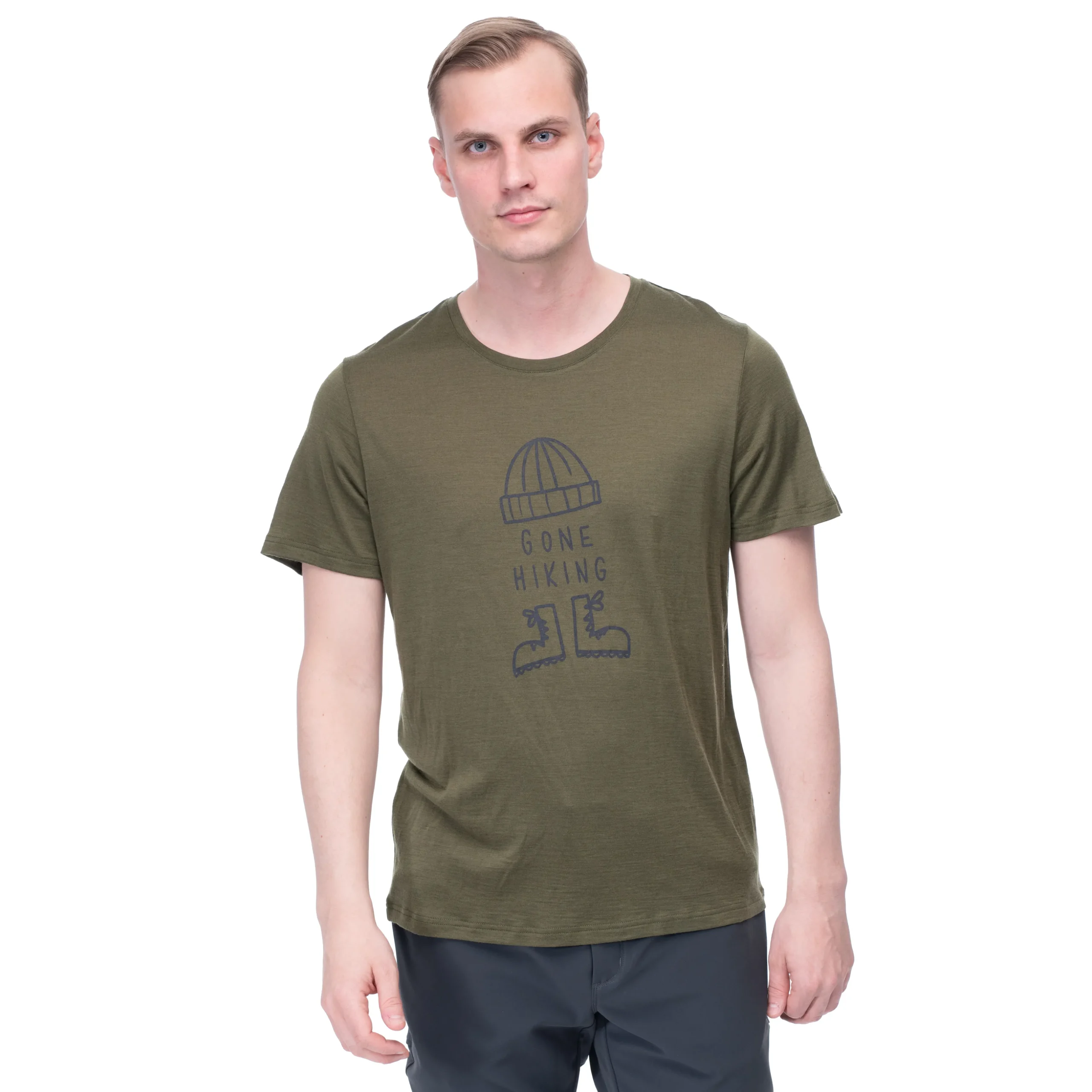 Graphic Wool Tee - Bergans