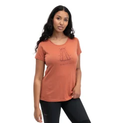 Graphic Wool W Tee - Bergans