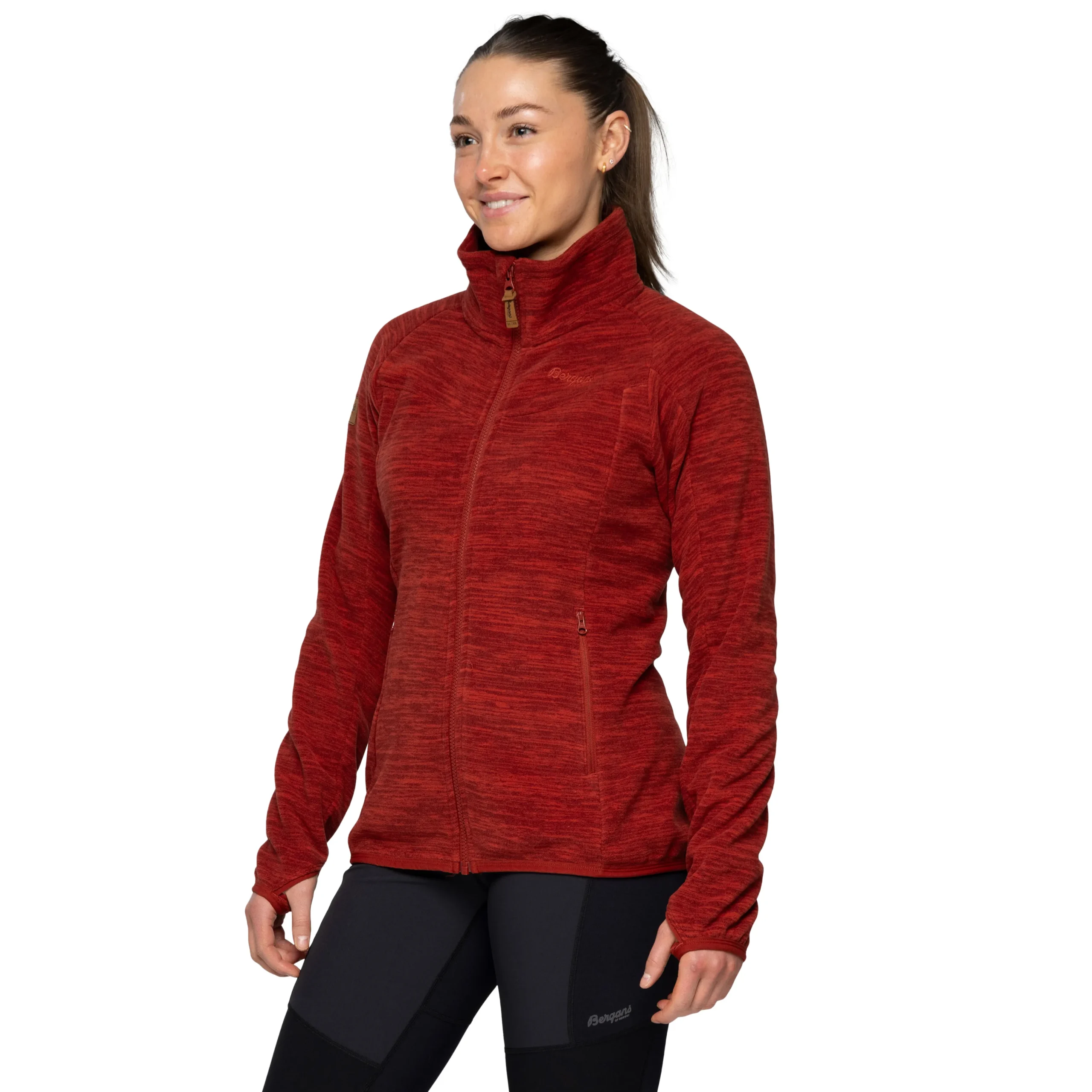 Hareid Fleece W Jacket NoHood - Bergans