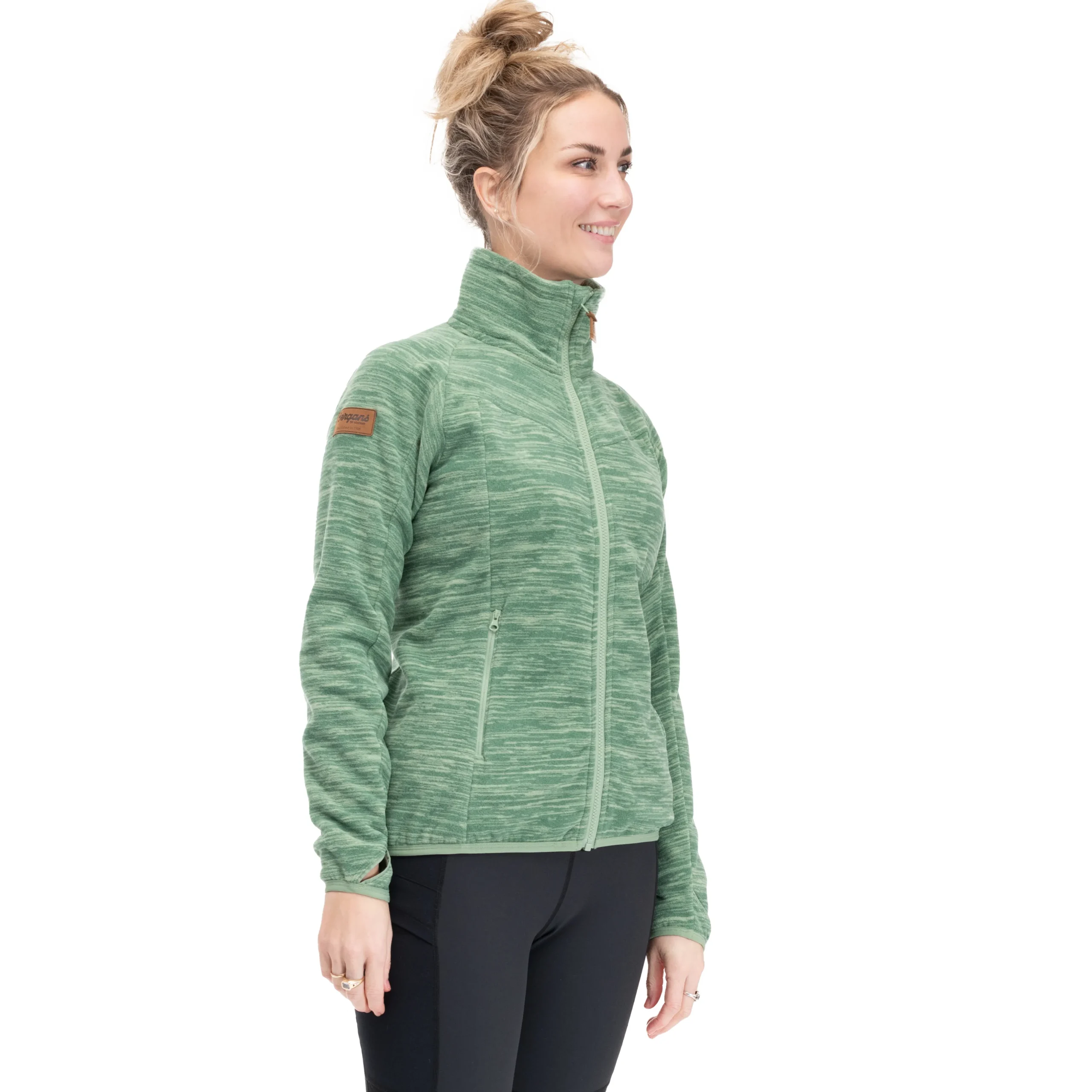Hareid Fleece W Jacket NoHood - Bergans