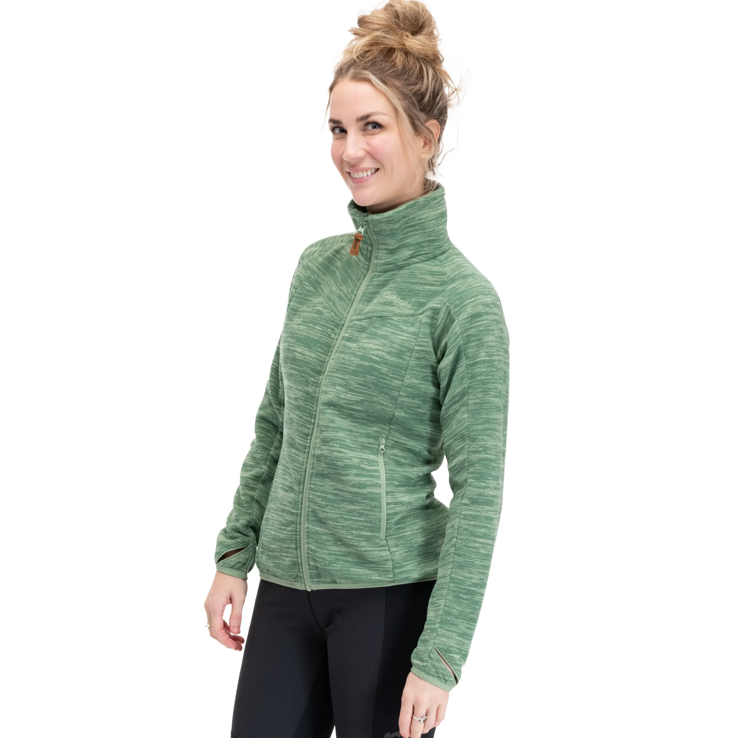 Hareid Fleece W Jacket NoHood - Bergans