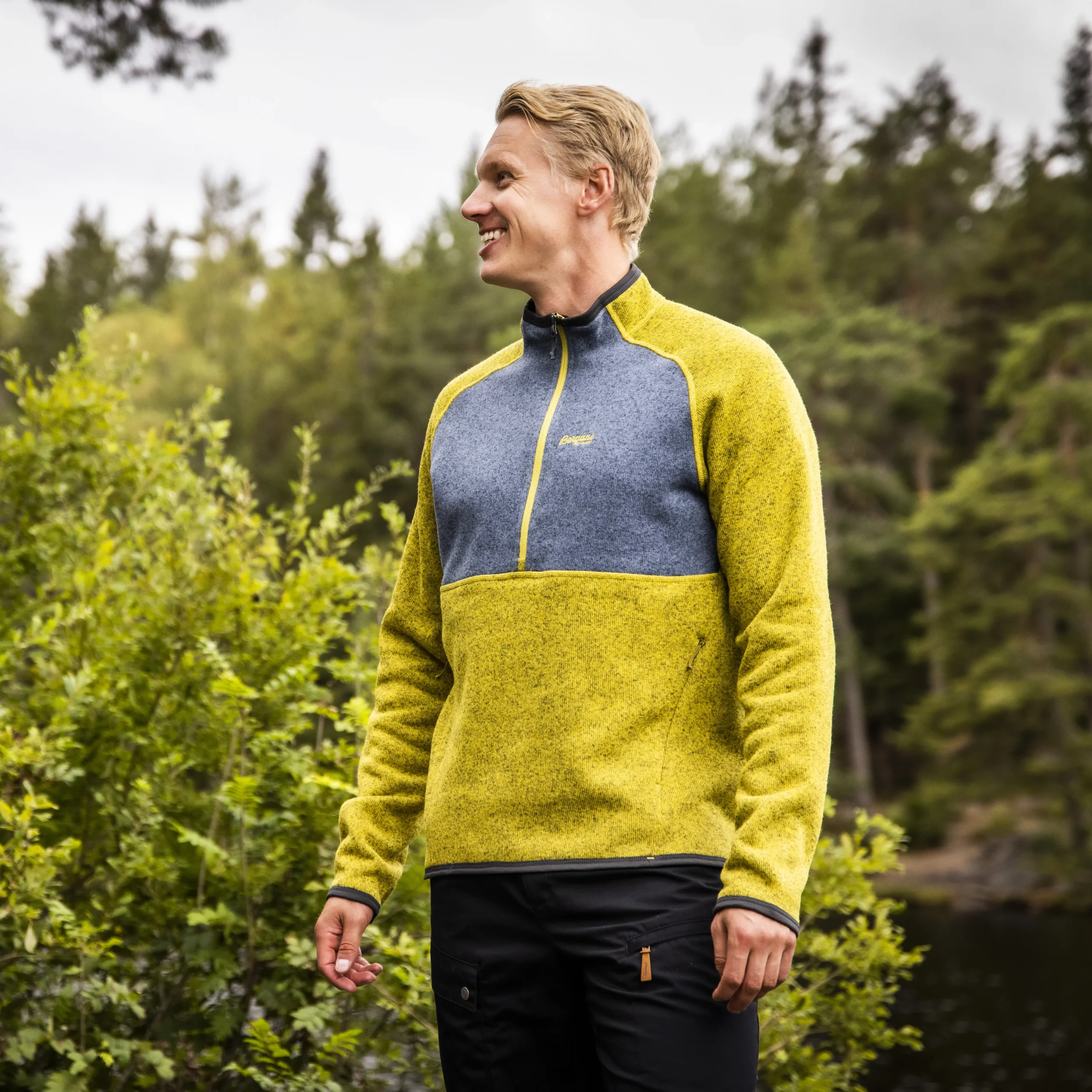 Kamphaug Knitted Half Zip - Bergans