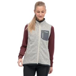 Kamphaug Knitted Vest Women - Bergans