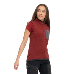 Kamphaug Knitted Vest Women - Bergans
