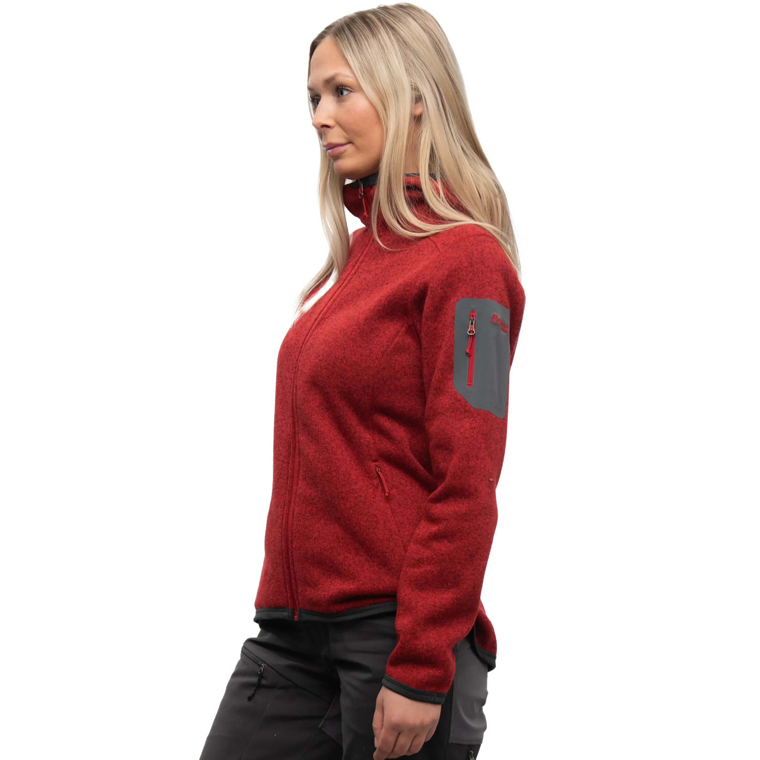 Kamphaug Knitted W Hoodie - Bergans