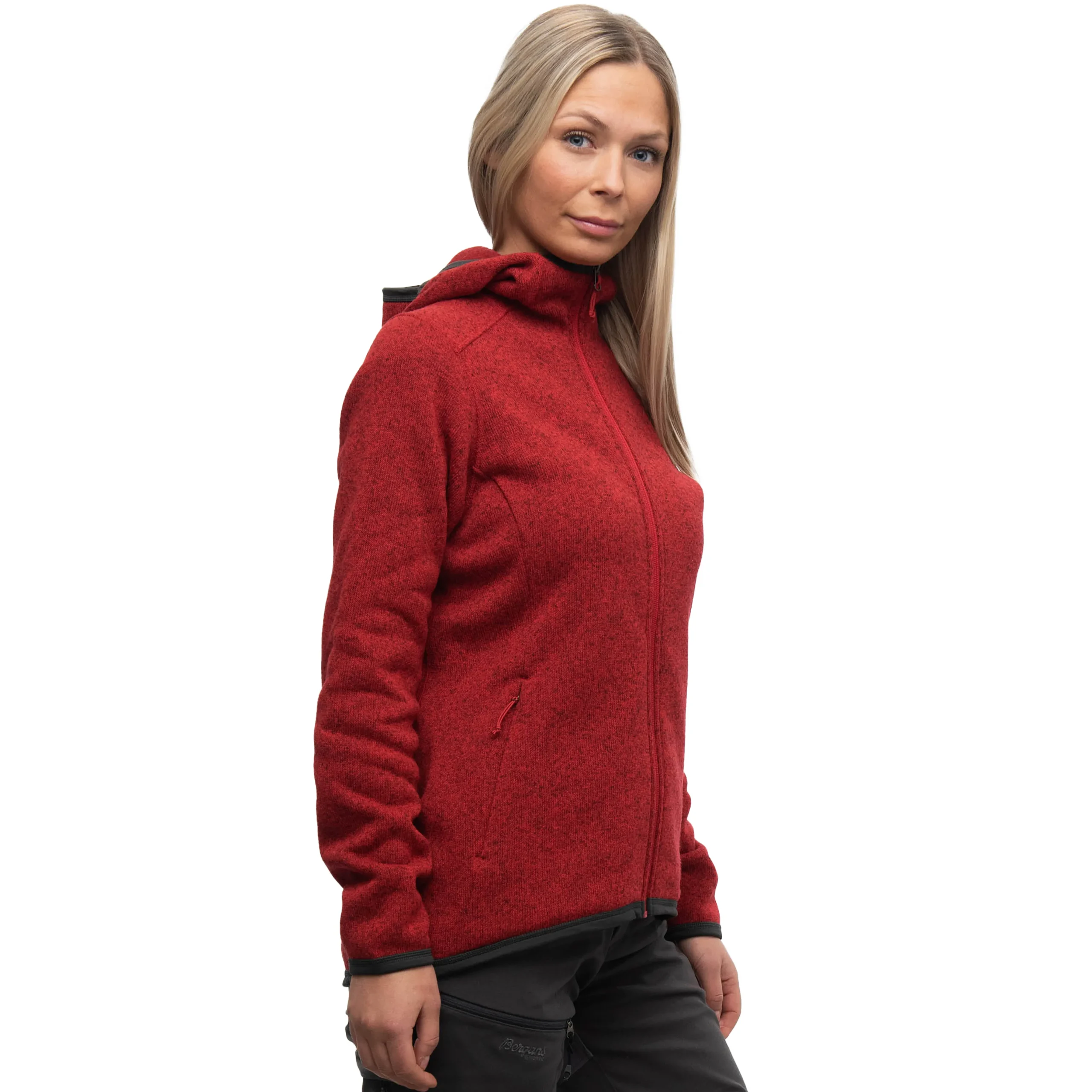 Kamphaug Knitted W Hoodie - Bergans