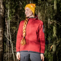 Kamphaug Knitted W Hoodie - Bergans