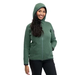 Kamphaug Knitted W Hoodie - Bergans