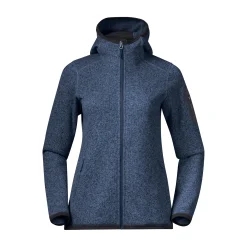 Kamphaug Knitted W Hoodie - Bergans