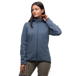 Kamphaug Knitted W Hoodie - Bergans