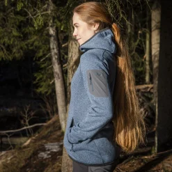 Kamphaug Knitted W Hoodie - Bergans