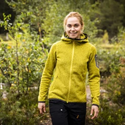 Kamphaug Knitted W Hoodie - Bergans