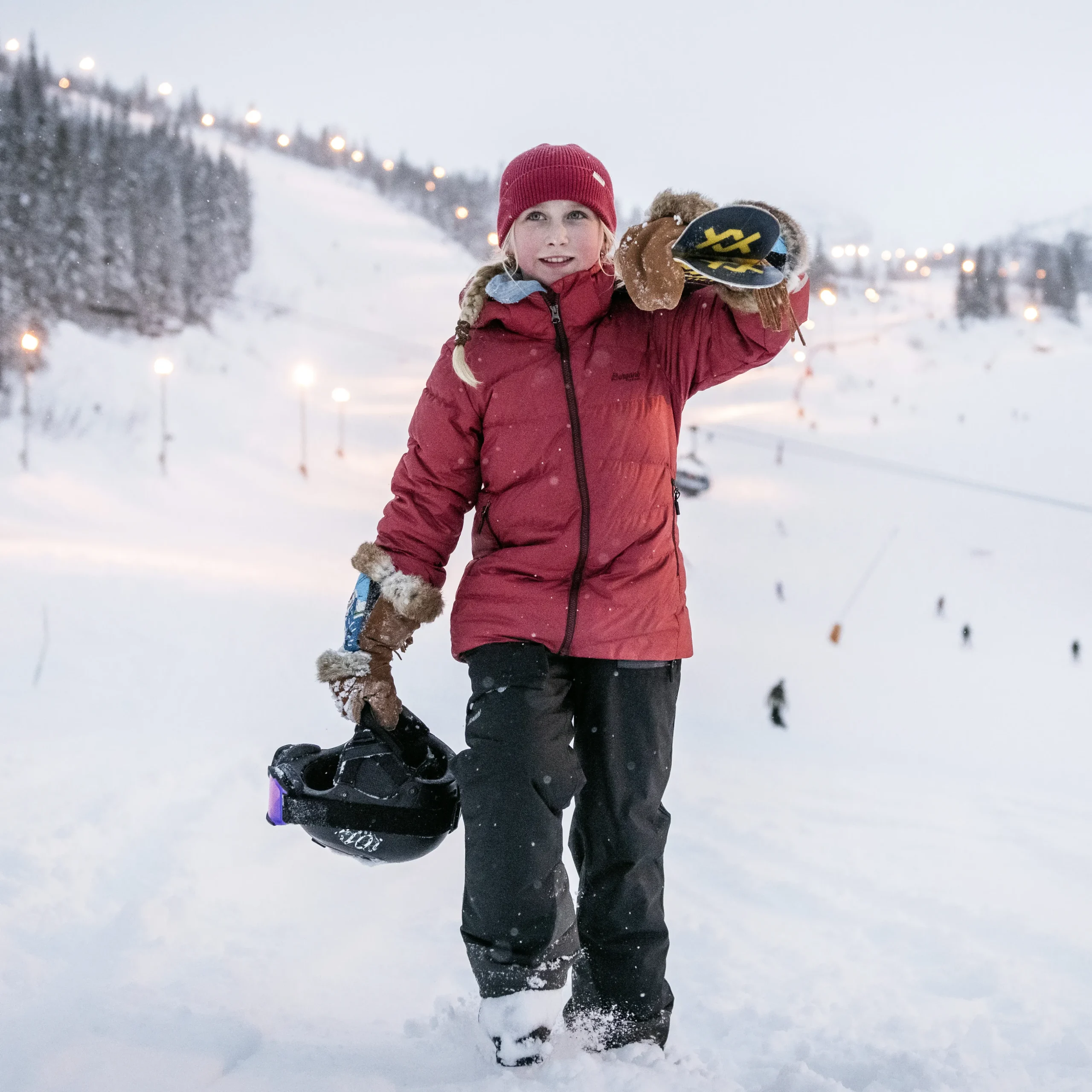 Knyken Insulated Youth Loosefit Pants - Bergans