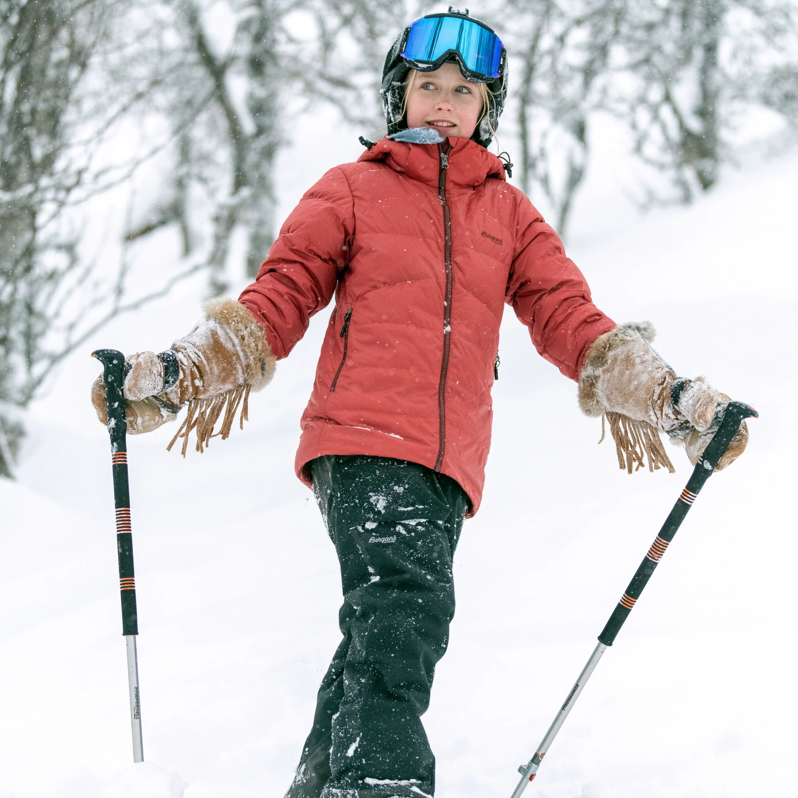 Knyken Insulated Youth Loosefit Pants - Bergans