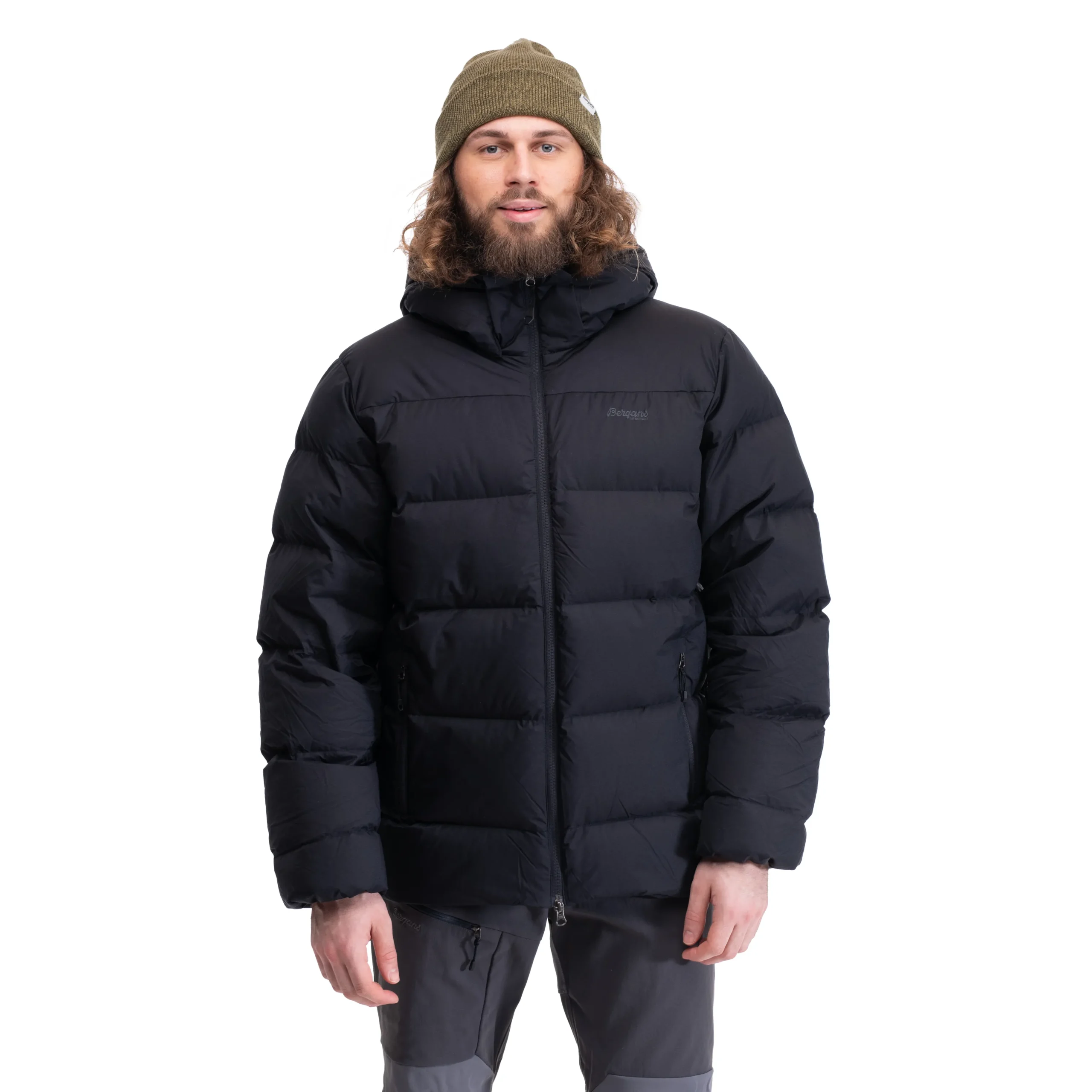 Lava Warm Down Jacket W/Hood Men - Bergans