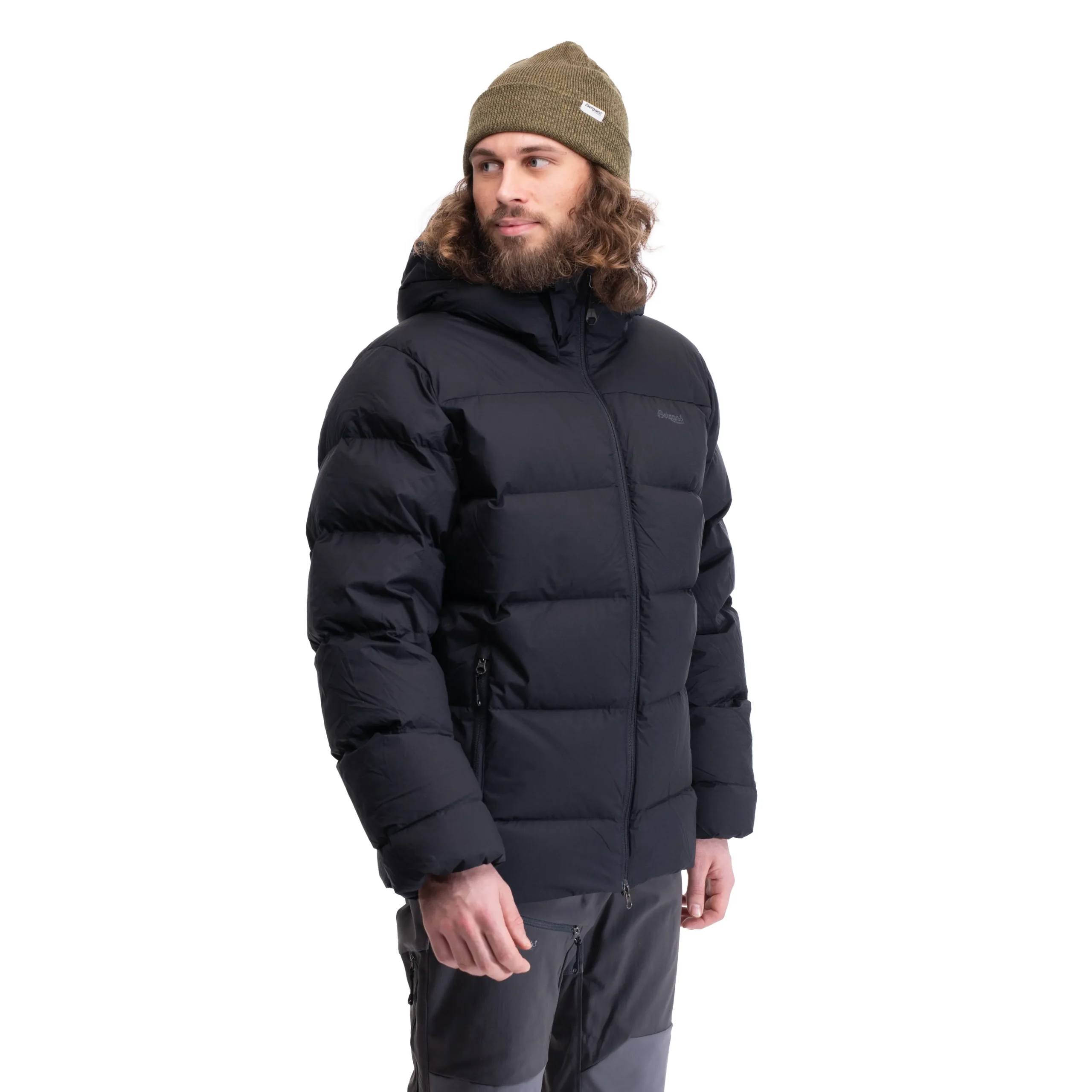 Lava Warm Down Jacket W/Hood Men - Bergans