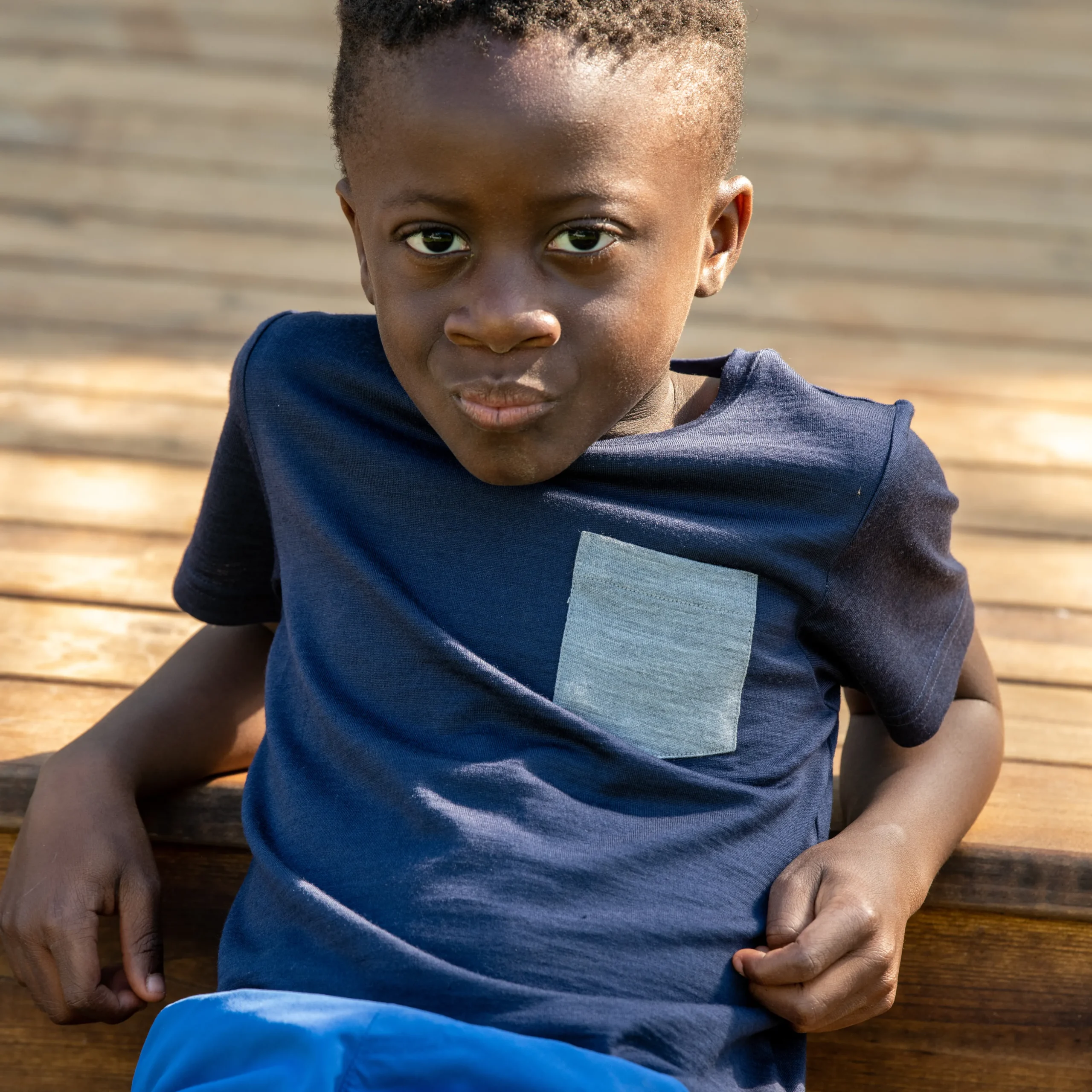 Myske Wool Kids Tee - Bergans