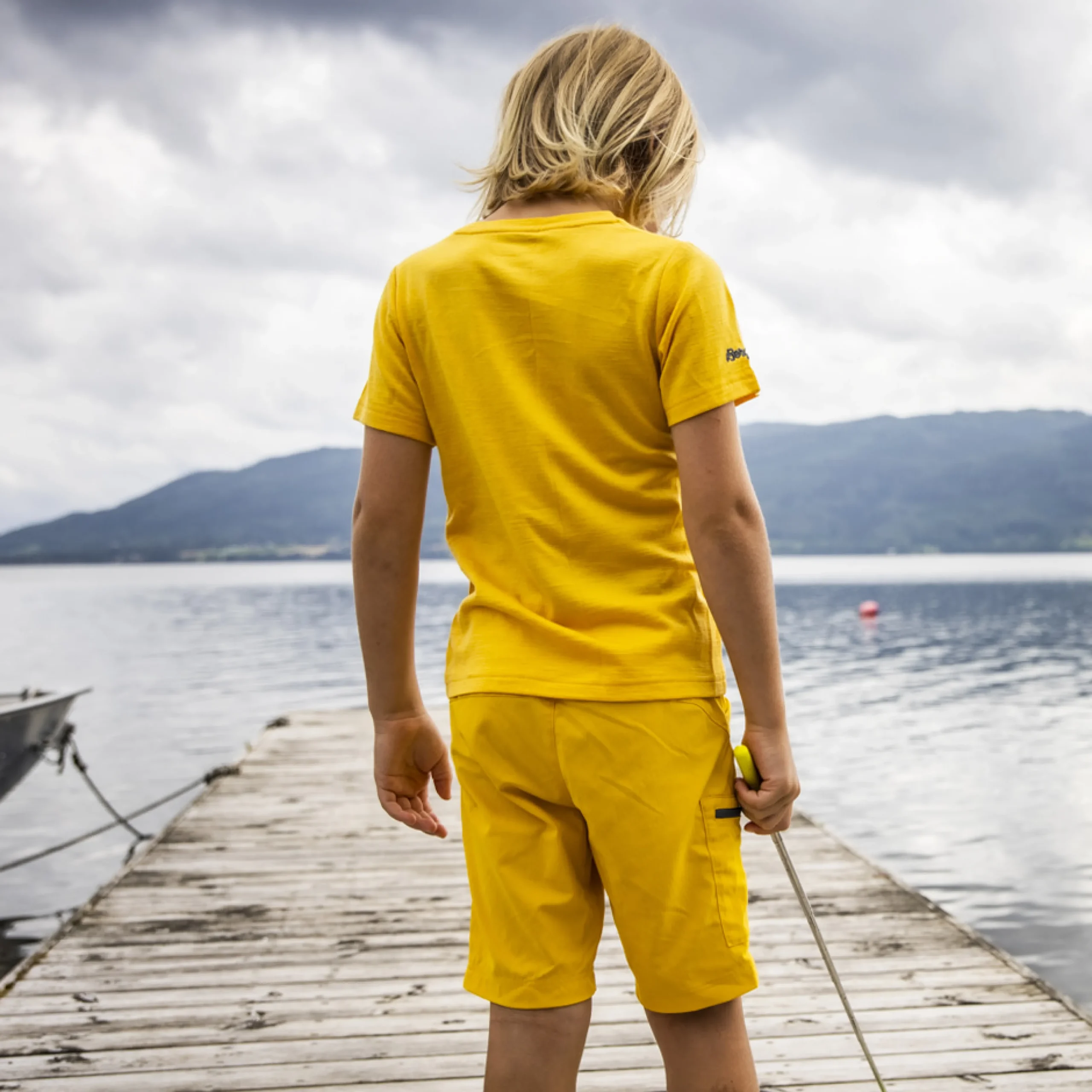 Myske Wool Kids Tee - Bergans