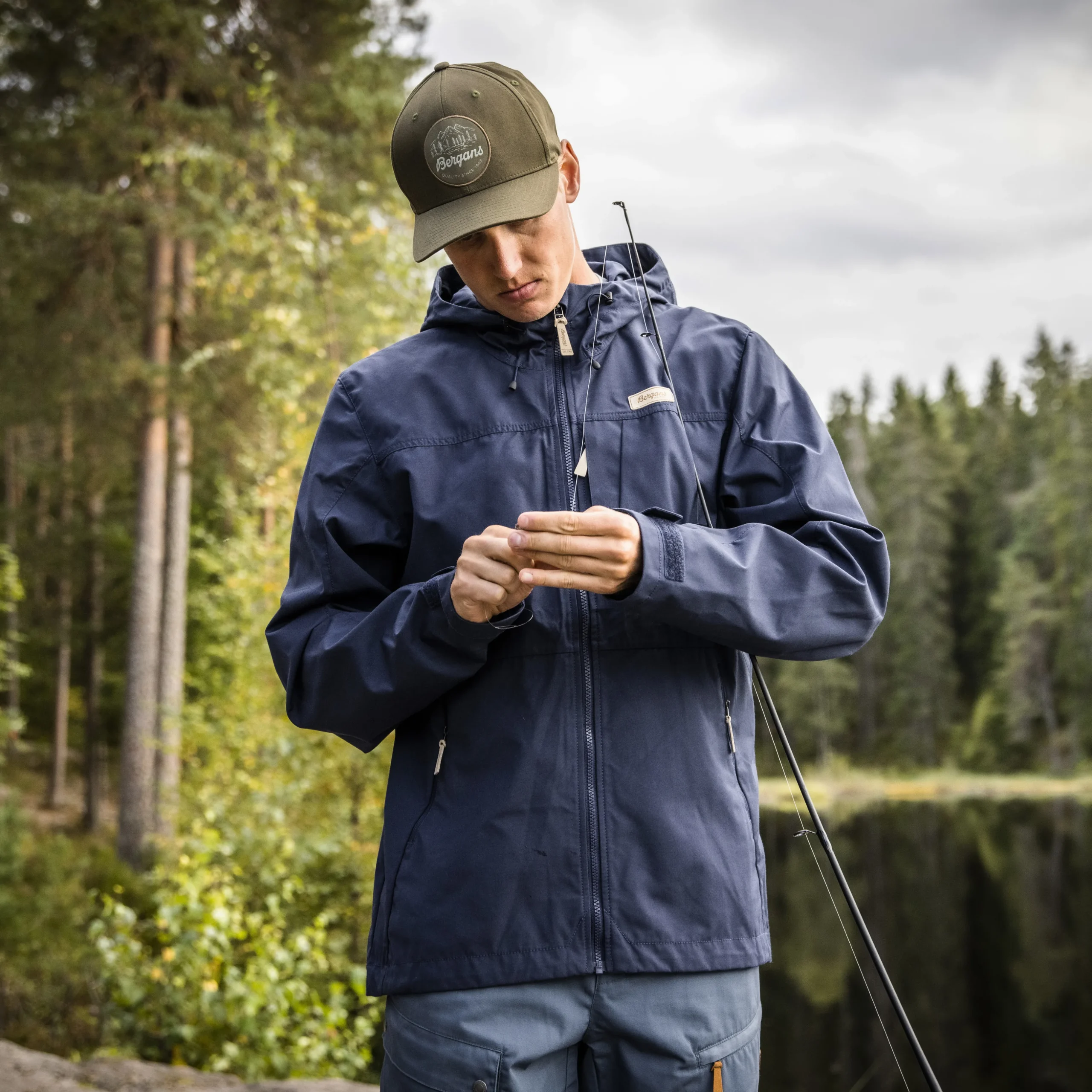 Nordmarka Leaf Light Wind Jacket Men - Bergans