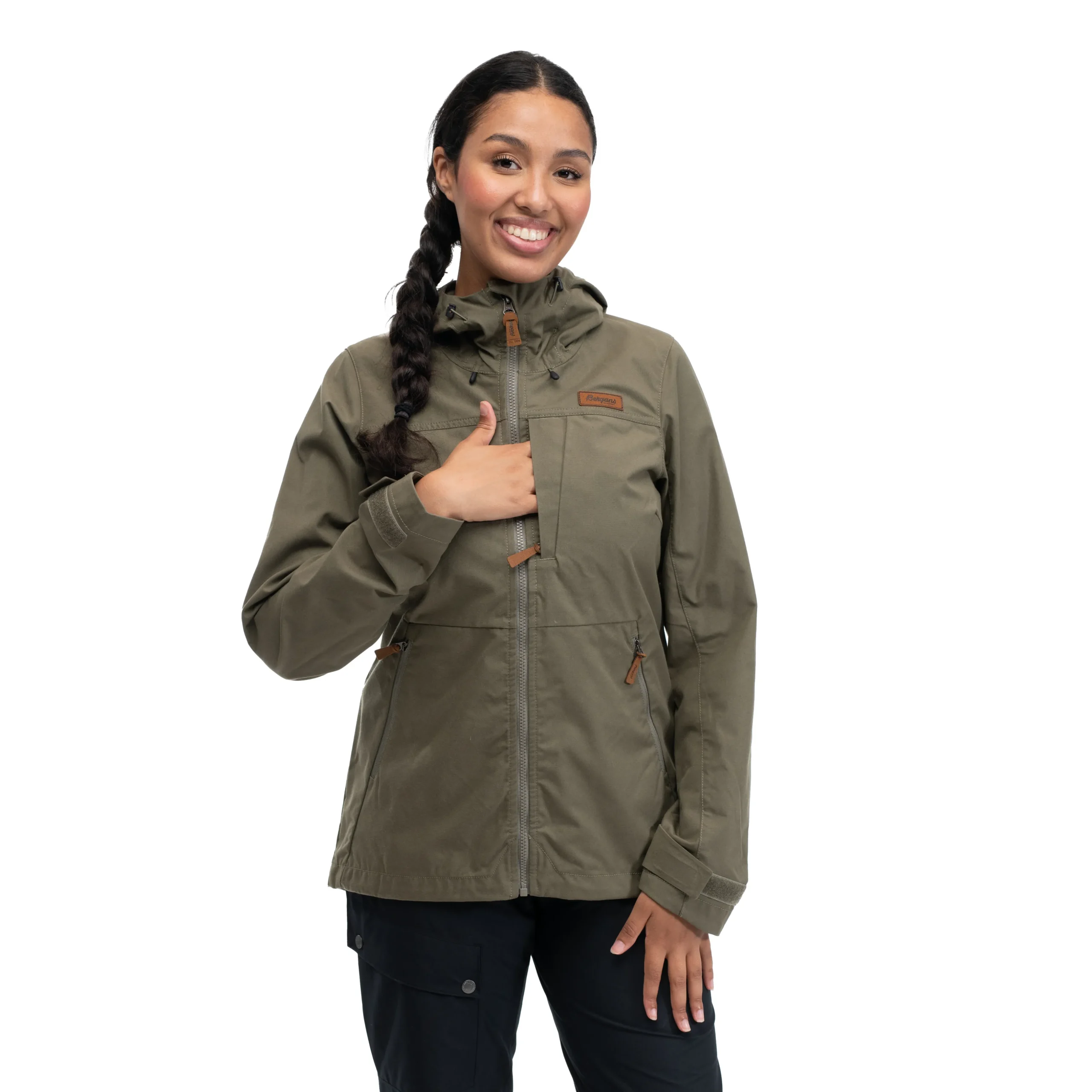 Nordmarka Leaf Light Wind Jacket Women - Bergans