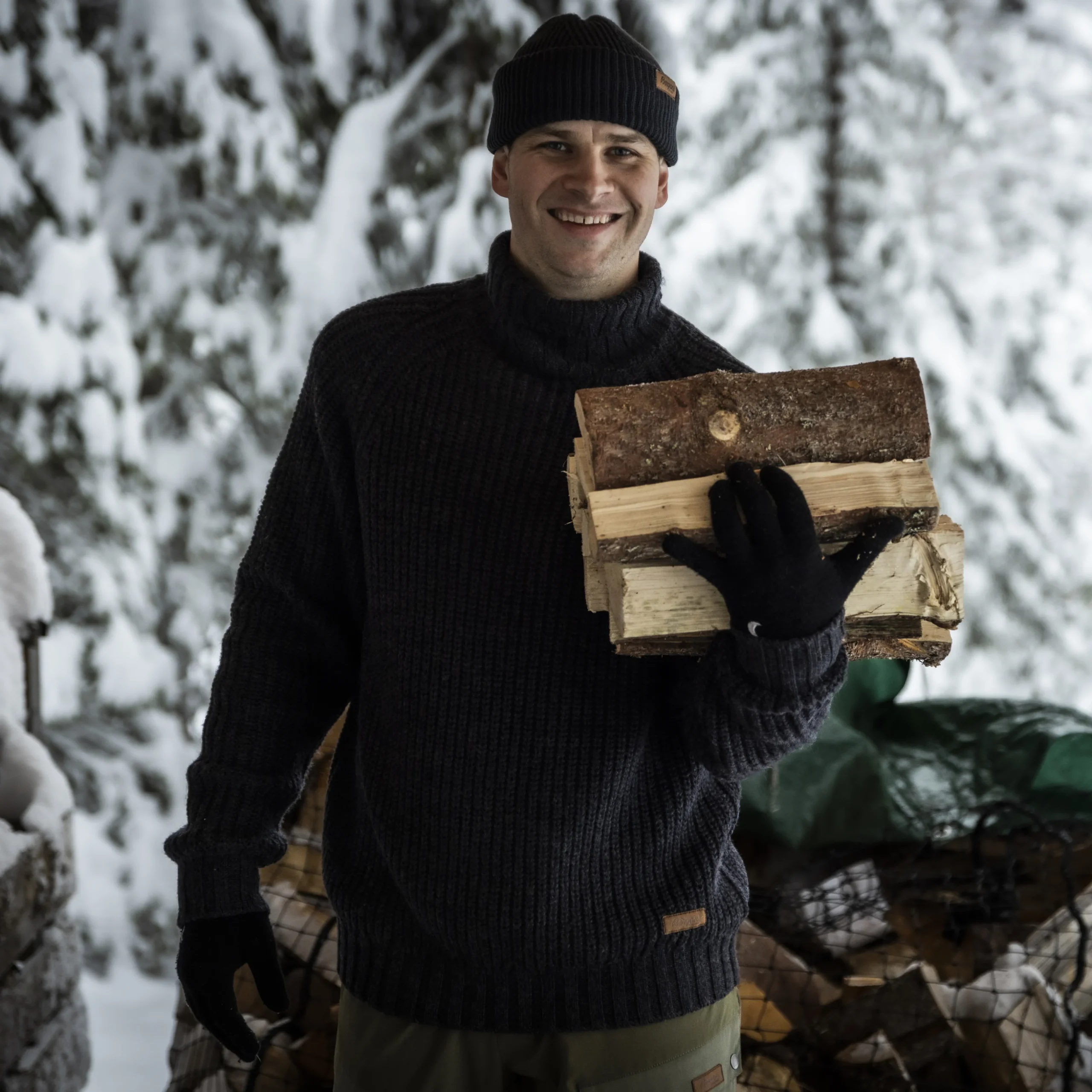 Nordmarka Merino High Neck Jumper Men - Bergans