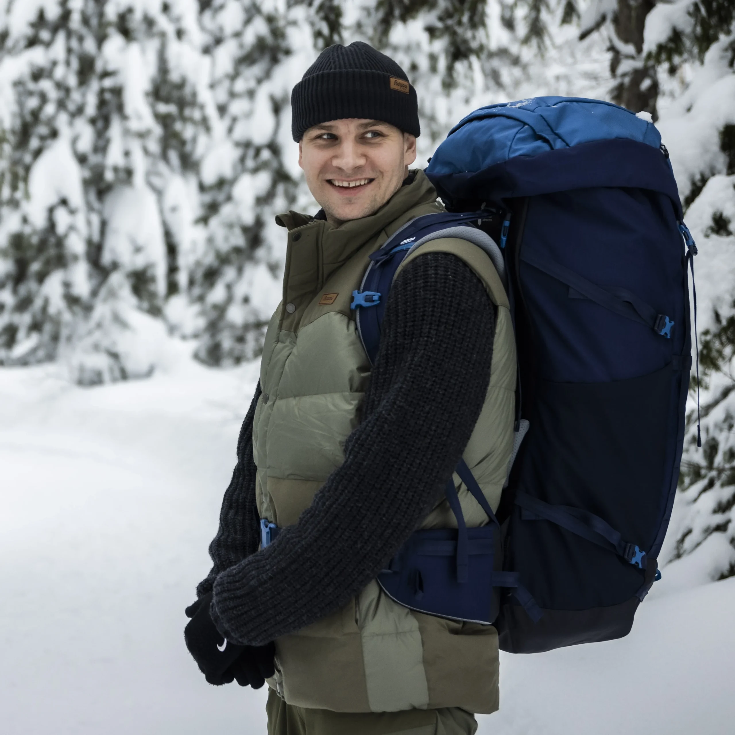 Nordmarka Merino High Neck Jumper Men - Bergans