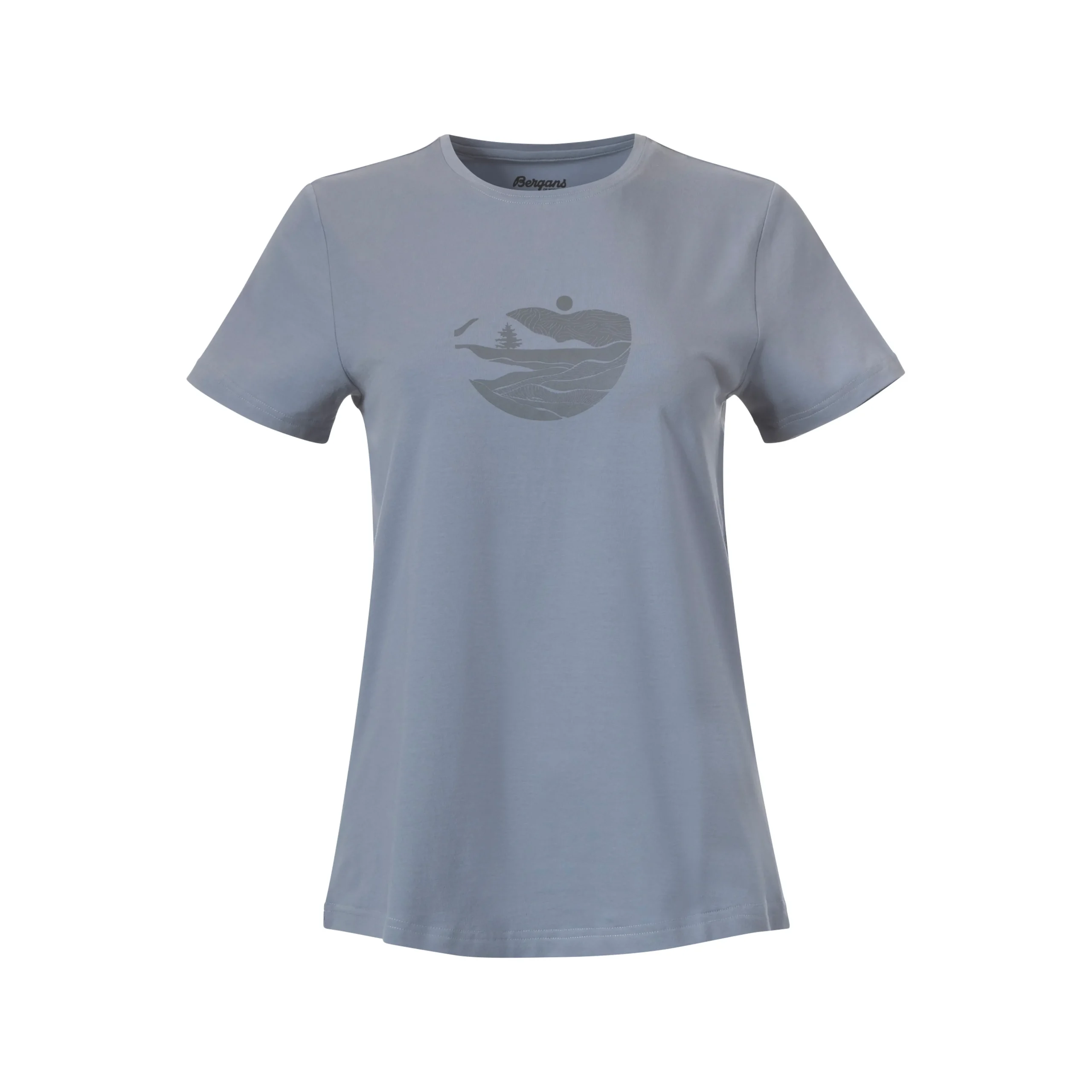 Nordmarka Organic Cotton Print Tee Women - Bergans