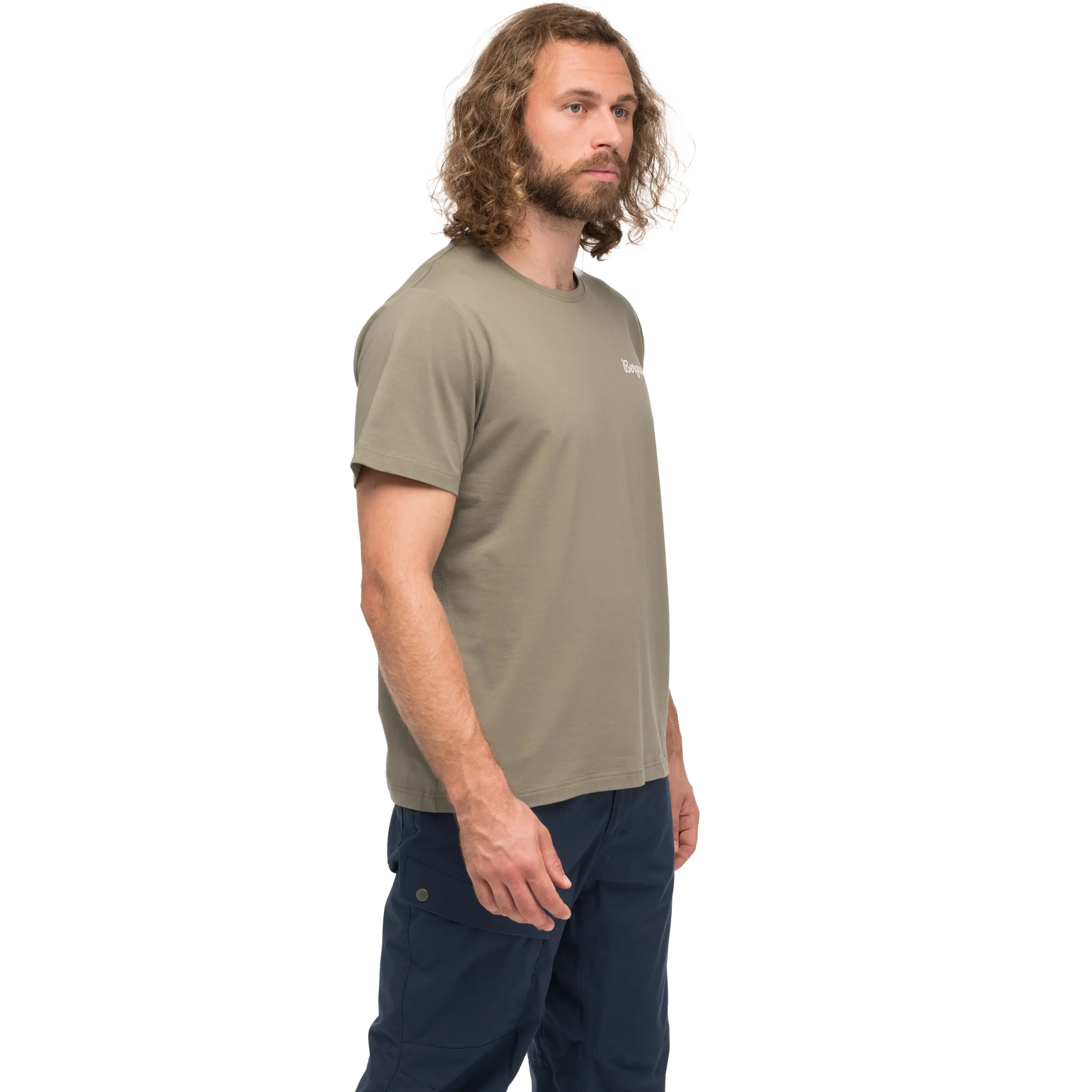 Nordmarka Organic Cotton Print Tee Men - Bergans