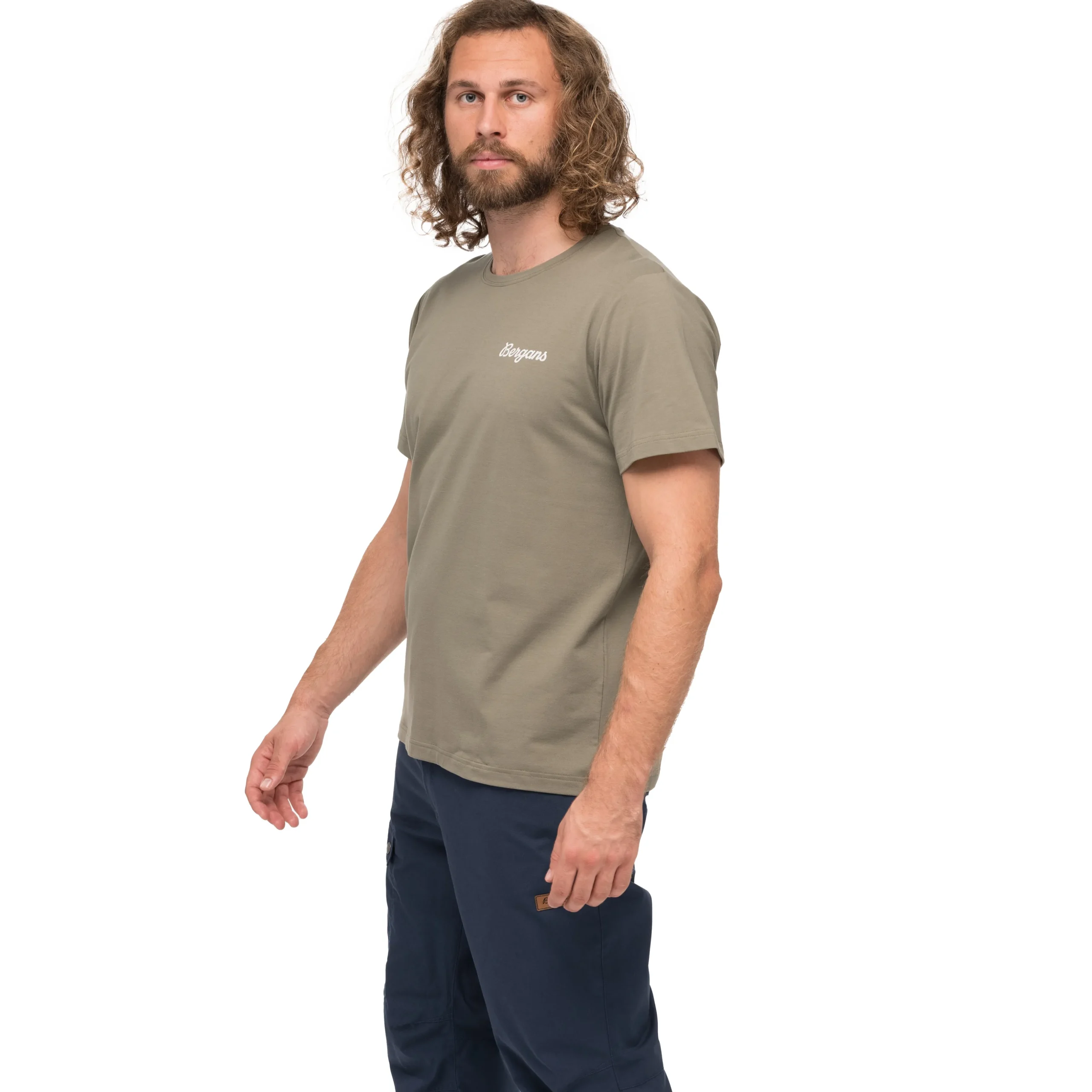 Nordmarka Organic Cotton Print Tee Men - Bergans