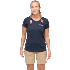 Rabot Emblem Wool Tee Women - Bergans