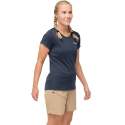 Rabot Emblem Wool Tee Women - Bergans