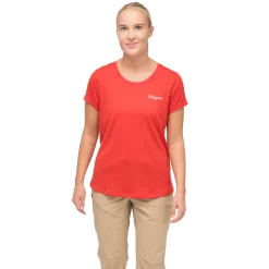 Rabot Emblem Wool Tee Women - Bergans
