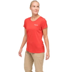 Rabot Emblem Wool Tee Women - Bergans