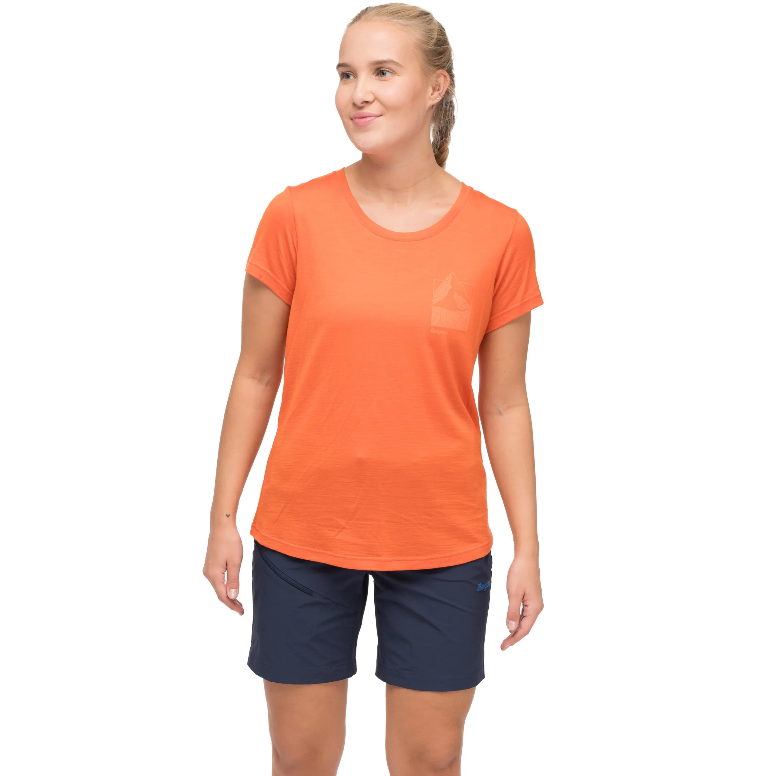 Rabot Mount Wool Tee Women - Bergans