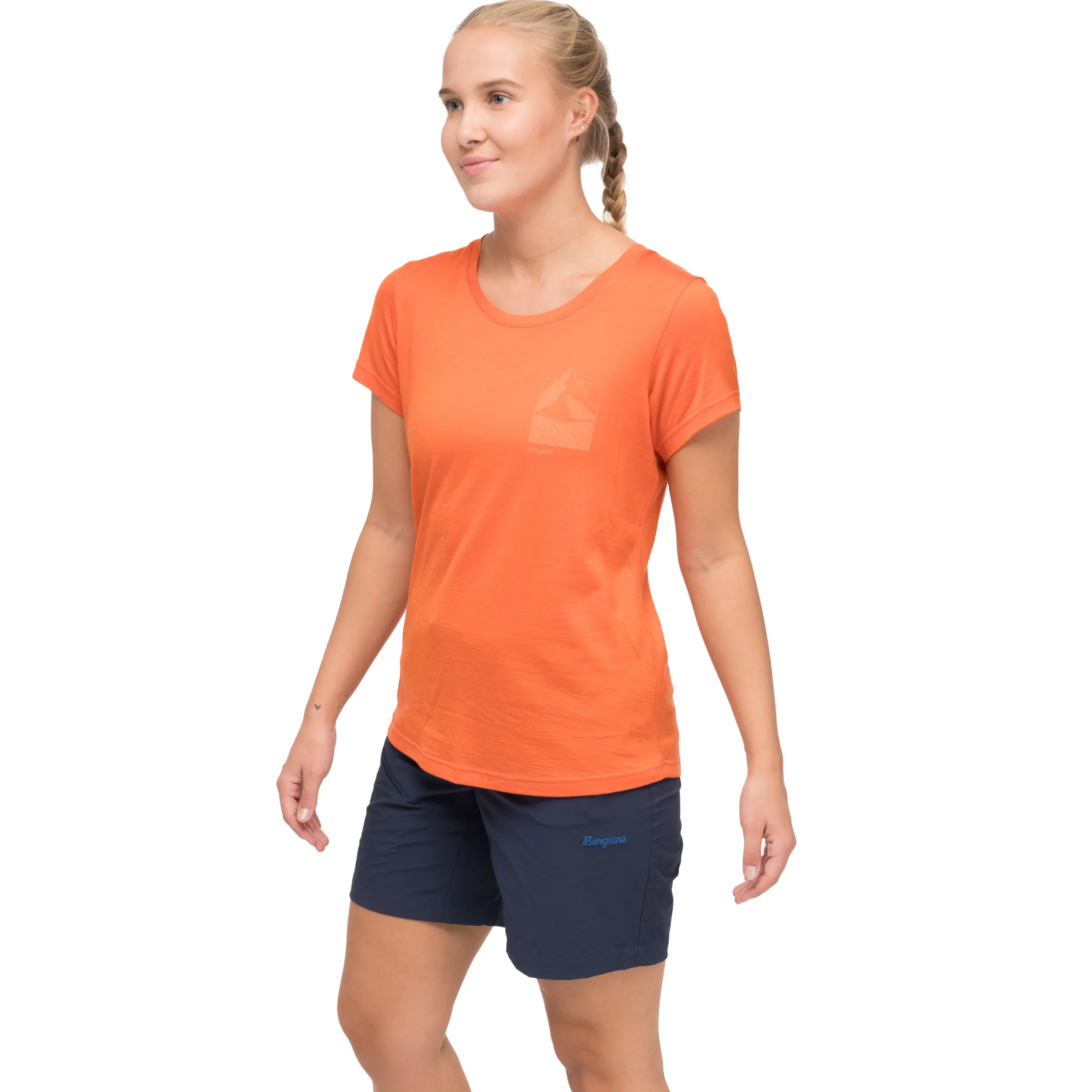 Rabot Mount Wool Tee Women - Bergans