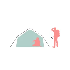 Wiglo®LT V.2 4-Persons Tent - Bergans